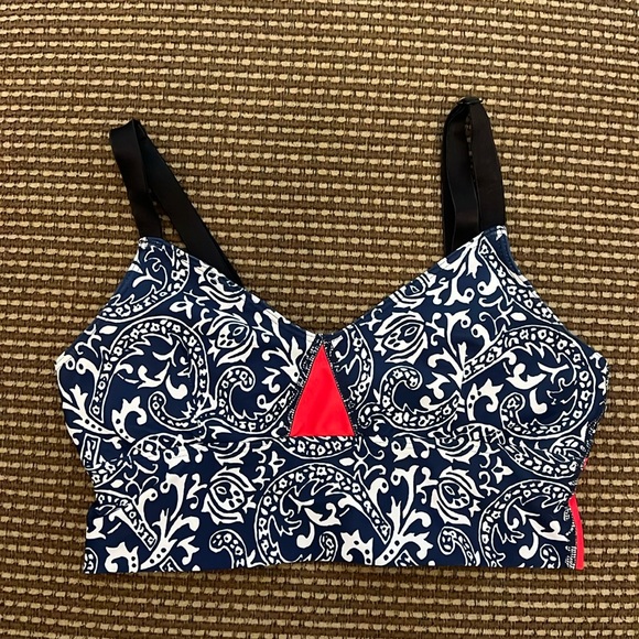 EUC Oiselle Spando Jane bra size small paisley